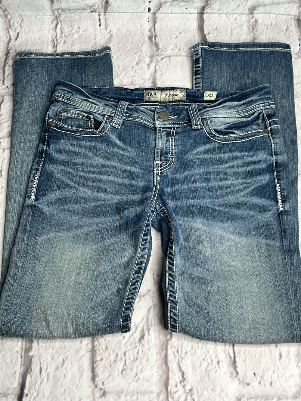 BKE Peyton buckle women's jeans size 30 long